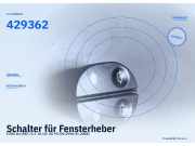 Schalter für Fensterheber FORD Ka (RBT) 429362