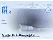 Schalter für Außenspiegel MERCEDES-BENZ E-Klasse Kombi (S211) A2118215779 2118208310