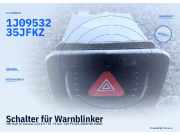 Schalter für Warnblinker VW Golf IV Variant (1J) 1J0953235J FKZ