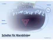 Schalter für Warnblinker NISSAN Primera (P12)