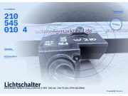 Lichtschalter MERCEDES-BENZ E-Klasse (W210) 2105450104