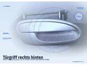 Türgriff rechts hinten OPEL Omega B Caravan