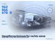 Hauptfernscheinwerfer rechts vorne PEUGEOT 206 CC 9628666780