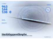 Heckklappendämpfer PEUGEOT 206 Schrägheck (2A/C) 9631441380