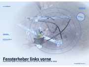 Fensterheber links vorne MERCEDES-BENZ Vito Bus (638)