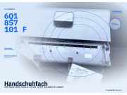Handschuhfach VW Polo IV (9N, 9A) 6Q1857101F FKZ 6Q1857101F