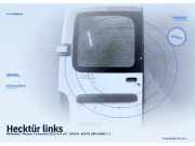 Hecktür links RENAULT Master II Kasten
