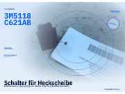 Schalter für Heckscheibe FORD Focus C-Max (DM2) 3M5118C621AB