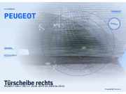 Türscheibe rechts PEUGEOT 206+ (T3E) PEUGEOT