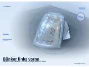 Blinker links vorne PEUGEOT 405 I (15 B)