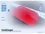 Tankklappe VW Golf II (19E) 034010017B