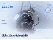Motor ohne Anbauteile OPEL Meriva A Z17DTH