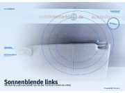 Sonnenblende links VW Golf III Cabriolet (1EX0)