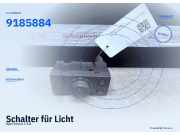 Schalter für Licht Opel Vectra C (Z02) 9185884