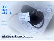 Wischermotor vorne MERCEDES-BENZ 190 (W201) 0390241302
