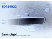 Innenspiegel SKODA Fabia Kombi (6Y) E9014022