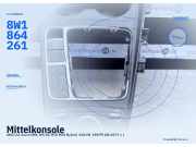 Mittelkonsole AUDI A4 Avant (8W, B9) 8W1864261