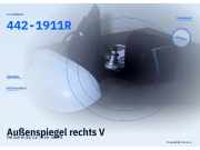 Außenspiegel rechts VW Golf IV (1J) 442-1911R