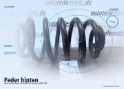 Feder hinten Mercedes-Benz Vito/Mixto Kasten (W639)