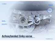 Achsschenkel links vorne AUDI A4 Avant (8W, B9)