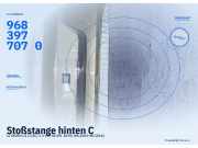 Stoßstange hinten CITROEN C3 II (SC) 9683977070