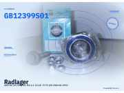 Radlager AUDI 80 (89, 89Q, 8A, B3) GB12399S01
