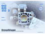 Drosselklappe FIAT Brava (182) 0438201523