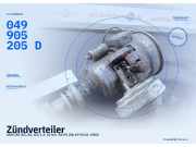 Zündverteiler AUDI 80 (81, 85, B2) 0231176070 049905205D
