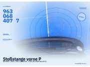 Stoßstange vorne PEUGEOT 206+ (T3E) 9630684077