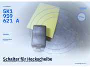 Schalter für Heckscheibe SEAT Arosa (6H) 5K1959621A