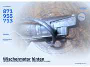 Wischermotor hinten VW Polo II Coupe (80, 86C) 871955713