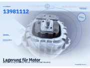 Lagerung für Motor BMW 3er Touring (E91) 22116768800 13981112