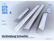 Verkleidung Schweller SKODA Kodiaq I (NS6, NS7, NV7) 57A071303A) 57A071303A