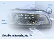 Hauptscheinwerfer rechts NISSAN Almera I (N15)