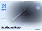 Heckklappendämpfer VW Golf IV (1J) 1J0827550