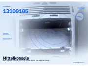 Mittelkonsole OPEL Astra H Caravan 13141091 13100105