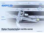 Motor Fensterheber rechts vorne Peugeot 207 (207) 1.4 75 53 kW 400912D