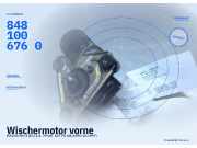 Wischermotor vorne MAZDA MX-3 (EC) 8481006760
