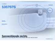 Sonnenblende rechts FORD Focus II Turnier (DA, DS, FFS) 1708997 1317575