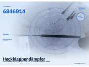 Heckklappendämpfer VOLVO 940 II Kombi (945) 6846014