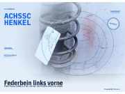 Federbein links vorne FIAT Punto (188) ACHSSCHENKEL
