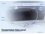Fensterheber links vorne VW Polo II (86C)