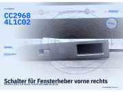 Schalter für Fensterheber vorne rechts MAZDA 5 (CR1) CC29684L1C02