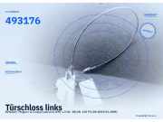 Türschloss links RENAULT Megane II Coupe/Cabriolet (EM) 493176
