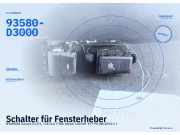 Schalter für Fensterheber HYUNDAI Tucson III (TL, TLE) 93580-D3000