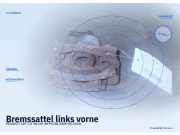 Bremssattel links vorne PEUGEOT 107