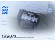 Pumpe ABS NISSAN Primera Traveller (WP12) 265800308