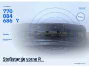Stoßstange vorne RENAULT Clio II (B) 7700846867