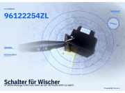 Schalter für Wischer CITROEN Berlingo I (MF) 96122254ZL