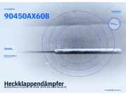 Heckklappendämpfer NISSAN Micra III (K12) 90450AX60B